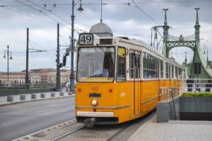 Die Budapester Straßenbahn (Tram)