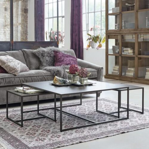 Couchtisch 3er Set Pinewood