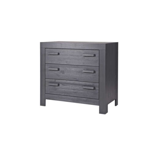 Schubladenkommode in Grau Pinie massiv