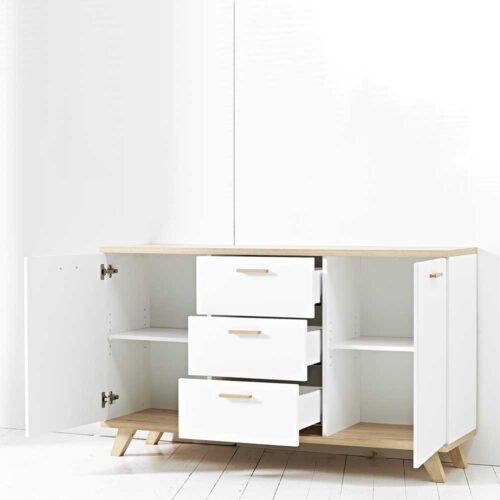 Anrichte in Weiß Büro