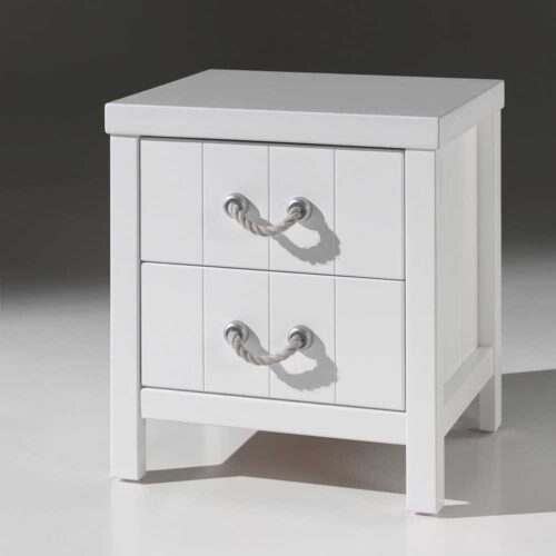 Nachttischchen für Kinderzimmer Weiß