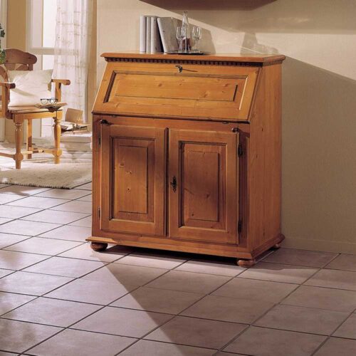 Sekretär aus Fichte massiv lackiert Landhausstil