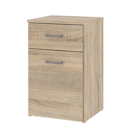 Nachtkonsole in Eiche mit Tür