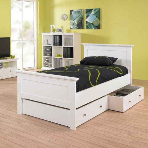 Bett für Kinderzimmer mit Schubladen