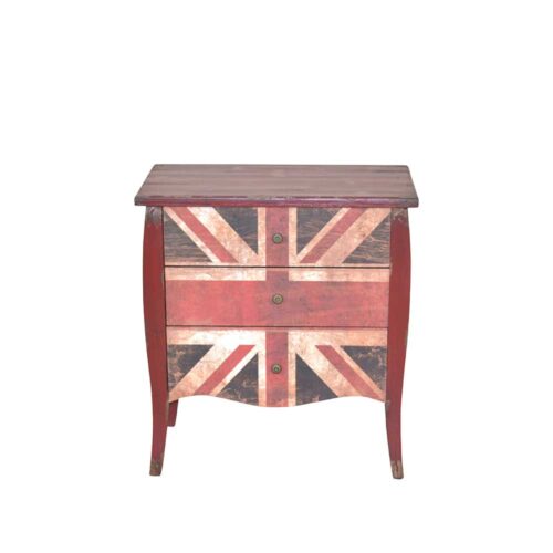 Kommode mit Britischer Flagge 70 cm breit