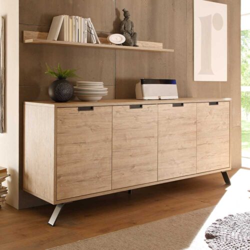 Design Sideboard in Eiche Retro