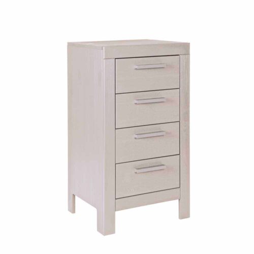 Massivholzkommode in Taupe Kiefer