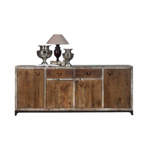Wohnzimmer Sideboard aus Kiefer Massivholz Shabby Chic