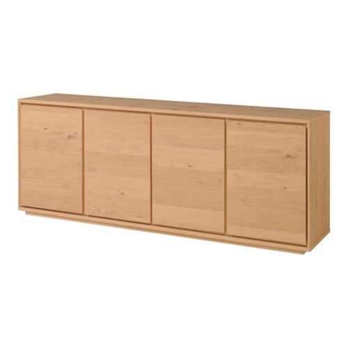 Wohnzimmer Sideboard mit Eiche furniert 4 türig