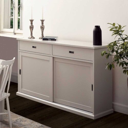 Esszimmer Sideboard mit Schiebetüren Landhausstil