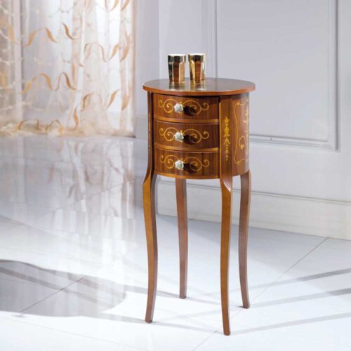 Hohe Kommode im italienischen Design 3 Schubladen