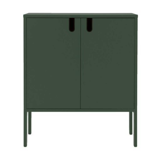 2 türige Kommode in Grün modern