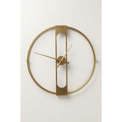 Wanduhr Clip Gold D60cm