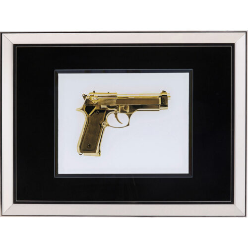 Bild Frame Mirror Gun Gold 80x60cm