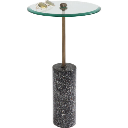 Beistelltisch Terrazzo Visible schwarz  67cm