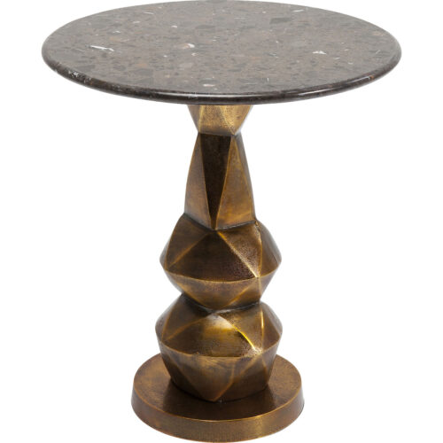 Beistelltisch Firestarter Connect Marmor D46cm