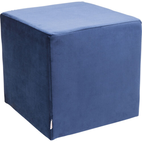 Hocker Samt Blau