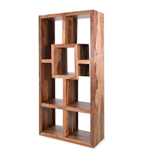 Bücherregal Sheesham B90 x T35 x H180 cm