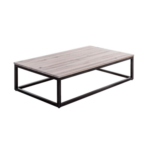 Couchtisch 135x75 cm in Wildeiche / Metall