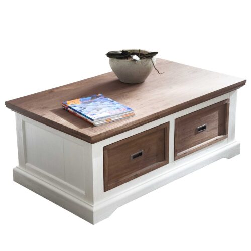 Couchtisch mit 2 Schubkasten