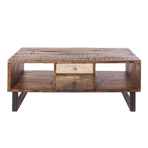 Couchtisch Priya mit 2 Ablagefächern