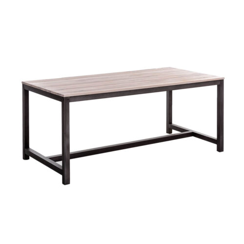 Esstisch 220x100 cm in Wildeiche white wash