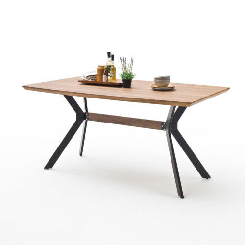 Esstisch 180 x 90 cm MDF Wildeiche
