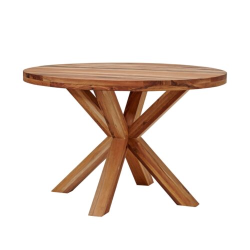 Esstisch 140 cm Rund cm in Eiche massiv