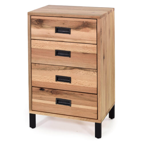 Kommode Eiche Massiv 80 cm Hoch