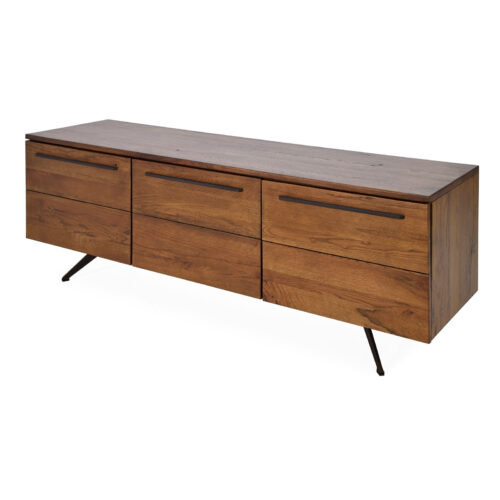 Lowboard Eiche Massiv Natur geölt 160 cm