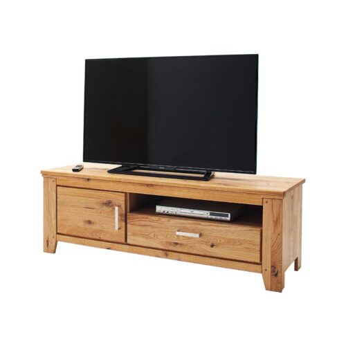 Lowboard Nevada 150 x 50 cm Wildeiche Massiv