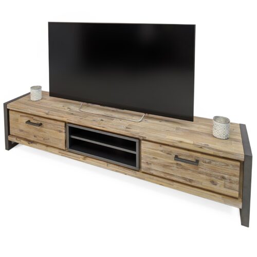 Lowboard in Braun / Grau 190 cm