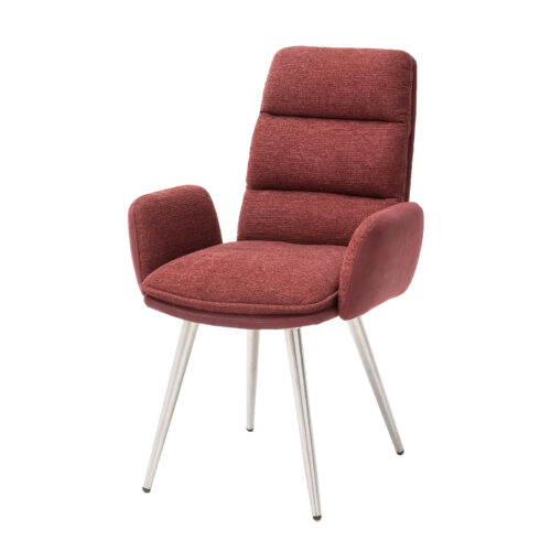 Polsterstuhl mit Armlehnen 2er Set in verschiedenen Farben