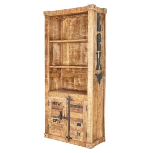 Regal aus Massivholz Naturfarben