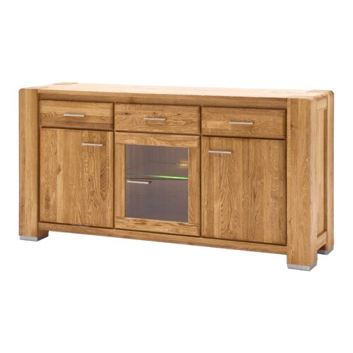 Sideboard Campus aus Wildeiche Natur geölt