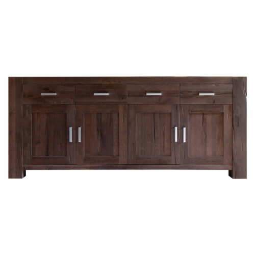 Sideboard in Eiche massiv verwittert antik