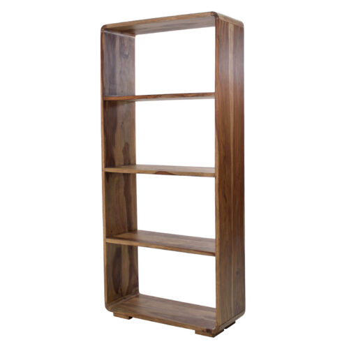 Standregal Sheesham Massivholz B85 x T35 x H190 cm