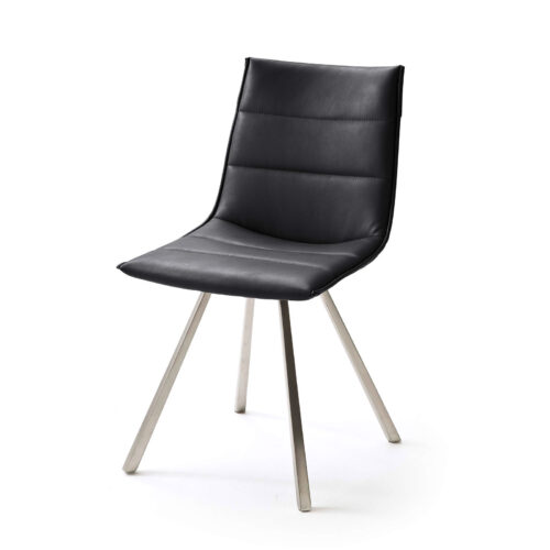 4 Fuß - Stuhl Alessia B in Kunstleder  im 2er Set