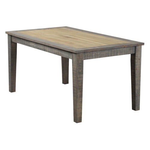 Esstisch 200x100 aus Massivholz in Beige / Braun