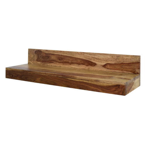 Wandregal Sheesham Massivholz 80 x 23 x 17 cm