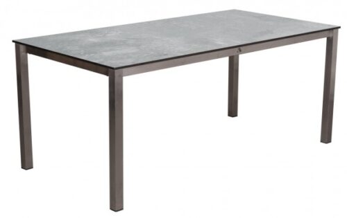Tisch Willington Edelstahl HPL 180cm x 90cm deVries