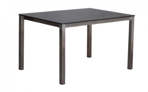 Tisch Willington Edelstahl HPL 130cm x 90cm deVries