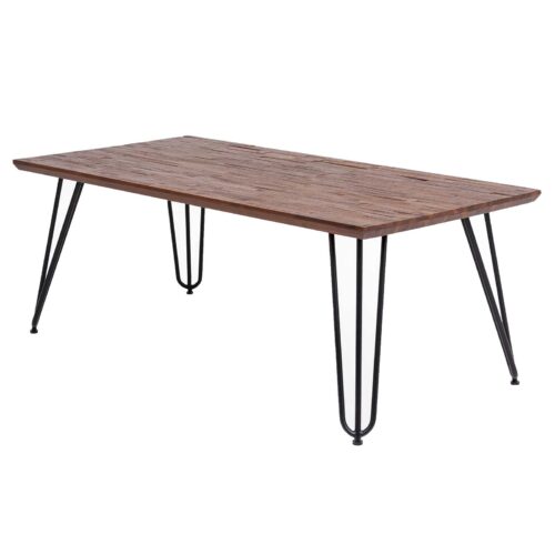 Esstisch Akazie Massivholz Natur lackiert