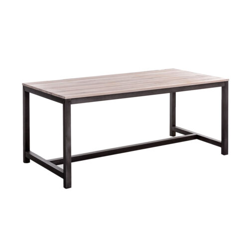 Esstisch 180x90 cm in Wildeiche white wash