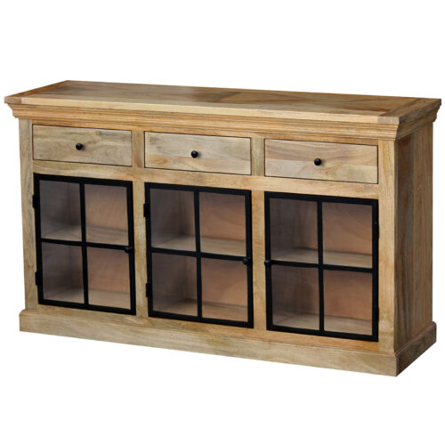 Sideboard 160 x 40 x 90 cm Mango Massivholz
