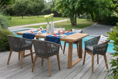 Dininggruppe Webster Rope Teak - KOMPLETTSET