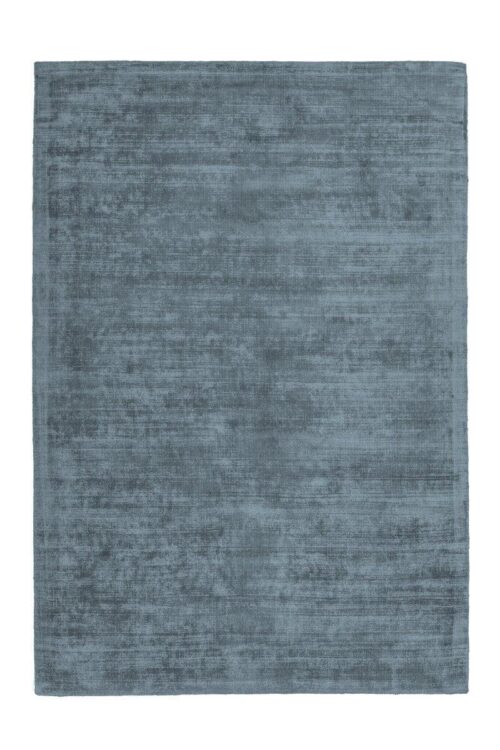 Viskose Teppich - Luxus-Teppich blau