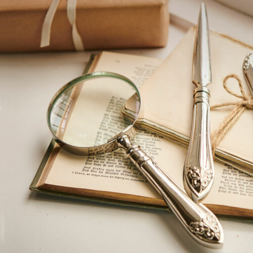 Brieföffner und Lupe Barry - Loberon