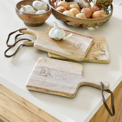 Schneidebrett 3er Set Sauveur - Loberon
