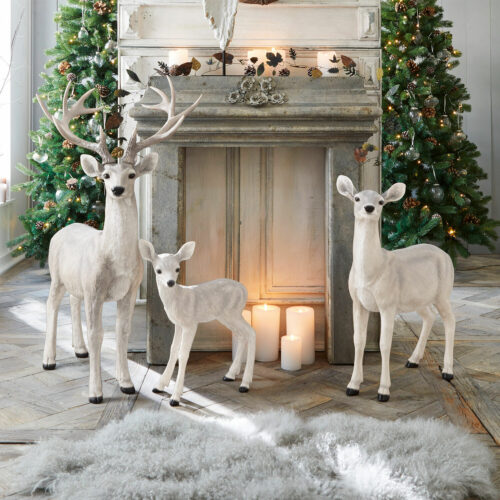 Hirsch mit Reh und Kitz Olsen - Loberon